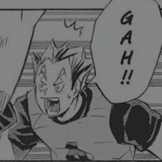 🦉 GAH!! Manga, Anime, Cartoon, Uitdrukking, Geschokt telegram sticker