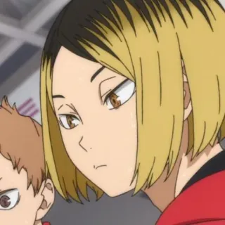 🏳 Kozume Kenma Haikyuu!! 애니메이션, 하이큐, 코즈메 켄마, 켄마, 배구, 네코마 telegram sticker