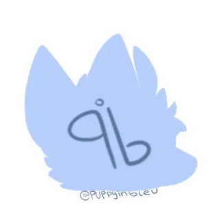 🎨 @PUPPYINBLEU telegram sticker