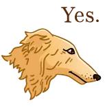 Borzoi | @Premium_Emojis_Telegram telegram emojis 😌