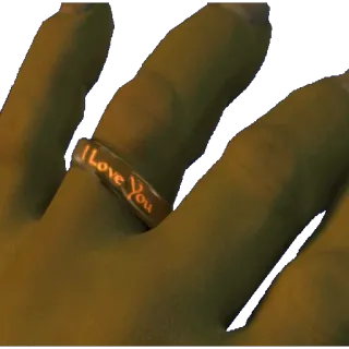 💍 Shrek I Love You shrek, amor, anel, casamento, mão, ogro whatsapp sticker