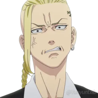 💢 Ken Ryuguji Tokyo Revengers Anime, Manga, Personnage, Ken Ryuguji, Tokyo Revengers whatsapp sticker