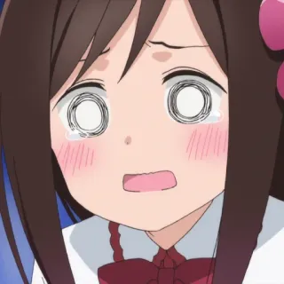 😰 anime, cartoon, sad, crying, worried, shocked, emotional, kawaii telegram sticker