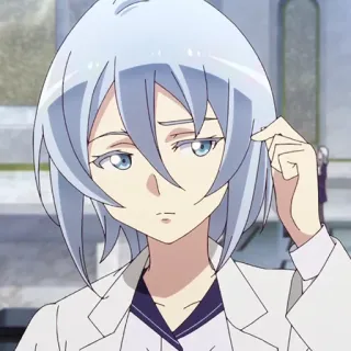 💎 Anime, Mangá, Mulher, Ciência, Personagem telegram sticker