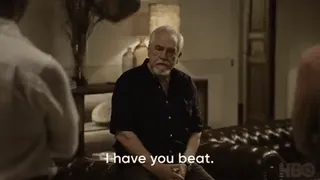 😡 I have you beat. Dialog, Dramat, Serial TV, Kłótnia whatsapp sticker