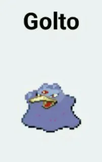 🆘 Golto golto, Pokémon, Monster, Meme, Makhluk telegram sticker
