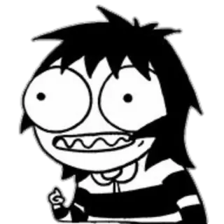 😀 cartone animato, personaggio, illustrazione, fumetto telegram sticker