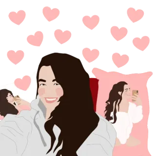 Rachel telegram stickers