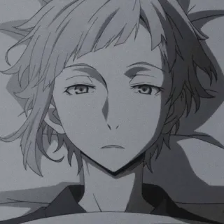 ⛓ Anime, Manga, Charakter, Porträt, Ruhend, Neutraler Ausdruck telegram sticker