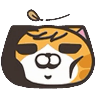 Orange Cat (@ShoutoEmoji) telegram emojis 🍂