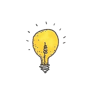 💡 лампочка, идея, энергия, освещение, инновации, желтый, электричество telegram sticker