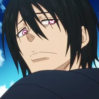 🎨 Sho Kusakabe Fire Force anime, Fire Force, Sho Kusakabe, character, manga, expression telegram sticker