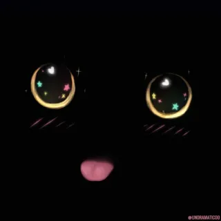 🌟 ojos, lindo, cara, estrellas, brillos telegram sticker
