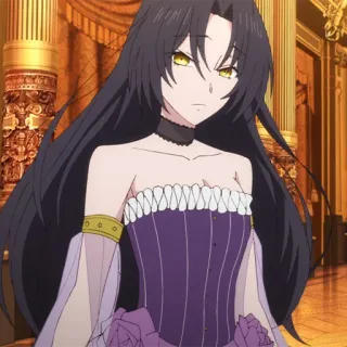 🧬 anime, woman, dress, character whatsapp sticker