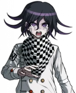 😢 Kokichi Oma Danganronpa V3: Killing Harmony Anime, Chorando, Vilão, Danganronpa, Kokichi, Oma, Líder Supremo telegram sticker