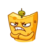 Cheese whatsapp stickers