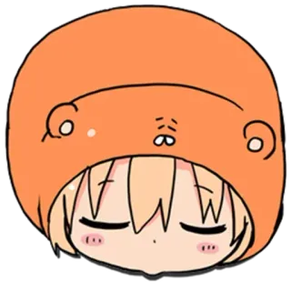 🥧 Anime, Manga, Personnage, Mignon, Umaru, Himouto Umaru-chan whatsapp sticker