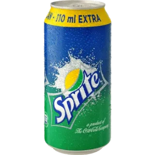 😷 110 ml EXTRA soda, drink, lemon, lime, refreshment whatsapp sticker