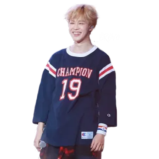 😆 ジミン, BTS, K-POP, 韓国, アイドル, 歌手, 笑顔 telegram sticker