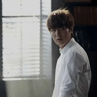 😡 Lee Min-ho aktor, koreański, celebryta, przystojny telegram sticker