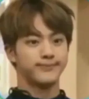 😜 Jin kpop, idol, singer, bts, face, meme telegram sticker