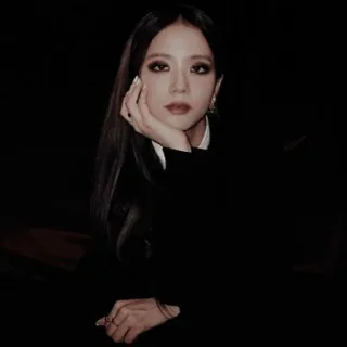 ⛓ Jisoo jisoo, blackpink, k-pop, певица, айдол, портрет telegram sticker