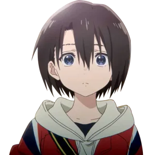 😕 Shouko Nishimiya A Silent Voice anime, deaf, girl, character, shouko nishimiya telegram sticker