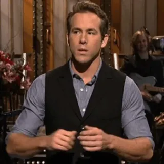 🔮 Ryan Reynolds aktor, pria, potret, selebriti telegram sticker