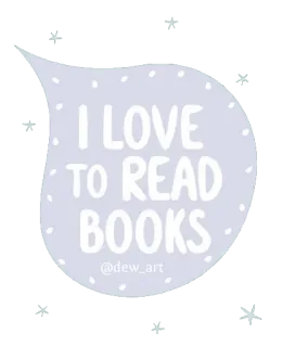 📚 I LOVE TO READ BOOKS
@dew_art 독서, 책, 사랑, 문해력, 책벌레 telegram sticker