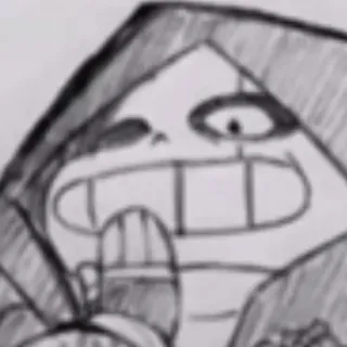 😱 Sans Undertale skeleton, monster, undertale, video game, character telegram sticker