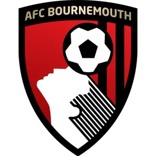 🏴󠁧󠁢󠁥󠁮󠁧󠁿 AFC BOURNEMOUTH futebol, bournemouth, premier league, esportes, logo do time telegram sticker