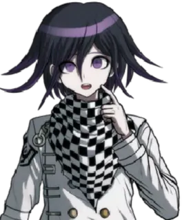 ❓ Kokichi Oma Danganronpa V3: Killing Harmony anime, manga, personnage, kokichi, danganronpa, oma whatsapp sticker