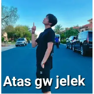 🏁 Atas gw jelek telegram sticker