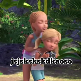💗 jsjskskskskdkkaoso telegram sticker