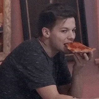 🥛 Pizza, Nourriture, Manger, Personne, Snack telegram sticker