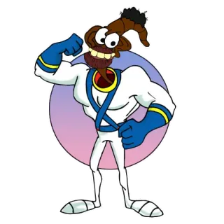 🍉 Earthworm Jim Дождевой червь, Мультфильм, Космический костюм, Ретро, Игра, Смешной, 90-е telegram sticker