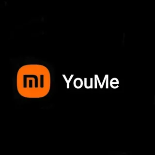 💞 mi YouMe logo, mi, YouMe, technologie, marque telegram sticker