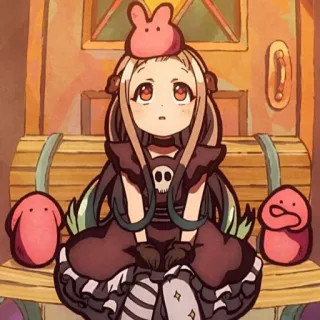🤍 Nene Yashiro Toilet-bound Hanako-kun Anime, Manga, Charakter, Süß, Mädchen telegram sticker