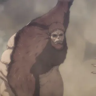 😣 Armored Titan Attack on Titan Anime, Titan, Monstre, Armure, Attaque des Titans, Fantasy whatsapp sticker