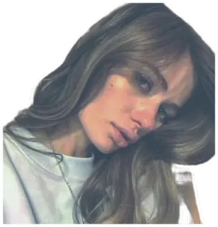 😛 Frau, Porträt, Gesicht, Mädchen, Schönheit, Person telegram sticker
