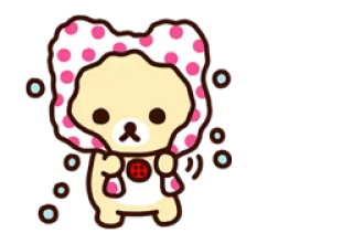 🐻 Rilakkuma ริลัคคุมะ, หมี, น่ารัก, คาวาอิ, การ์ตูน telegram sticker