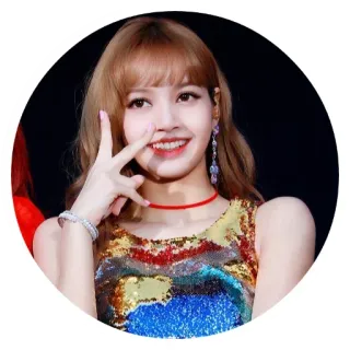 ❤️ Lisa lisa, blackpink, kpop, piosenkarka, muzyka, idol, celebrytka telegram sticker
