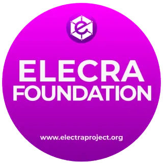 ☀️ ELECRA
FOUNDATION
www.electraproject.org Fundação, Organização, Roxo, Logotipo telegram sticker