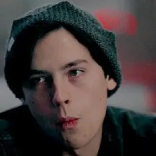 🗝 Cole Sprouse актер, мужчина, подросток, знаменитость, портрет telegram sticker
