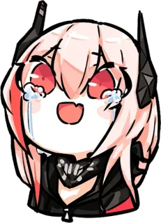 😭 Anime, Piangere, Kawaii, Chibi, In lacrime, Carino, Emozionale telegram sticker