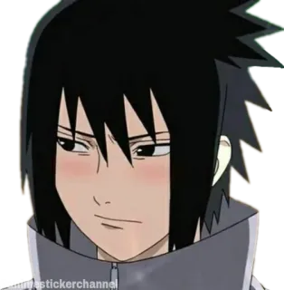 ☺️ Sasuke Naruto anime, sasuke, naruto, manga telegram sticker