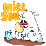 Dwight Rhino whatsapp stickers
