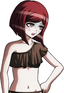 🪄 anime, girl, swimsuit, cartoon, character telegram sticker