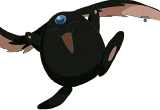 ✨ Anime, Dibujos animados, Lindo, Animal, Gato negro, Kawaii whatsapp sticker