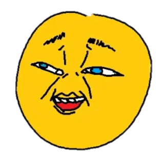 😬 Emoji, Gesicht, Ausdruck, Lustig, Cartoon telegram sticker